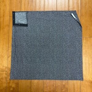 Lululemon Vinyasa Wrap Scarf  Multi-Use Stretch Snap Space Dye Gray One Size